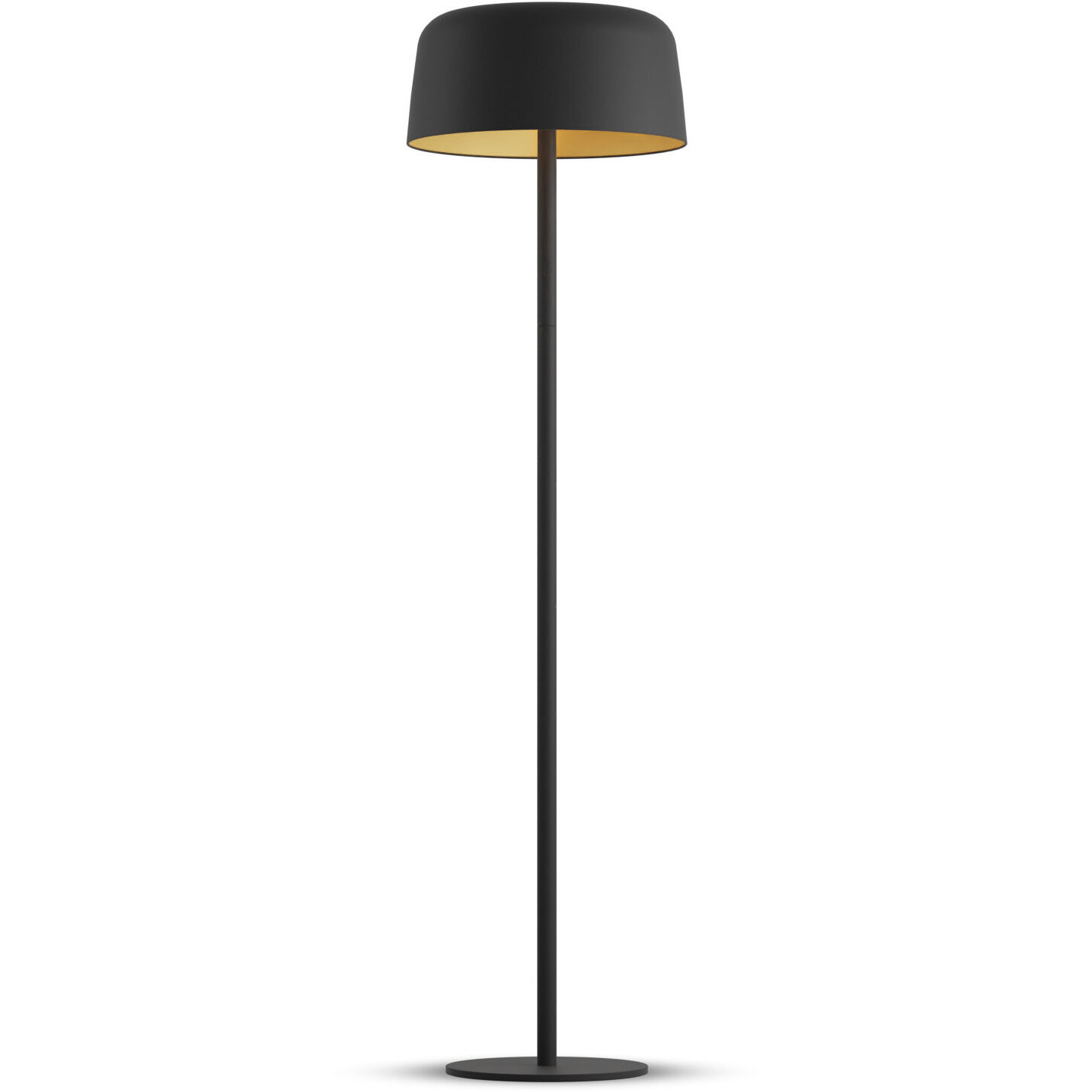 Yurei 51.5 inch 14.00 watt Matte Black Floor Lamp Portable Light